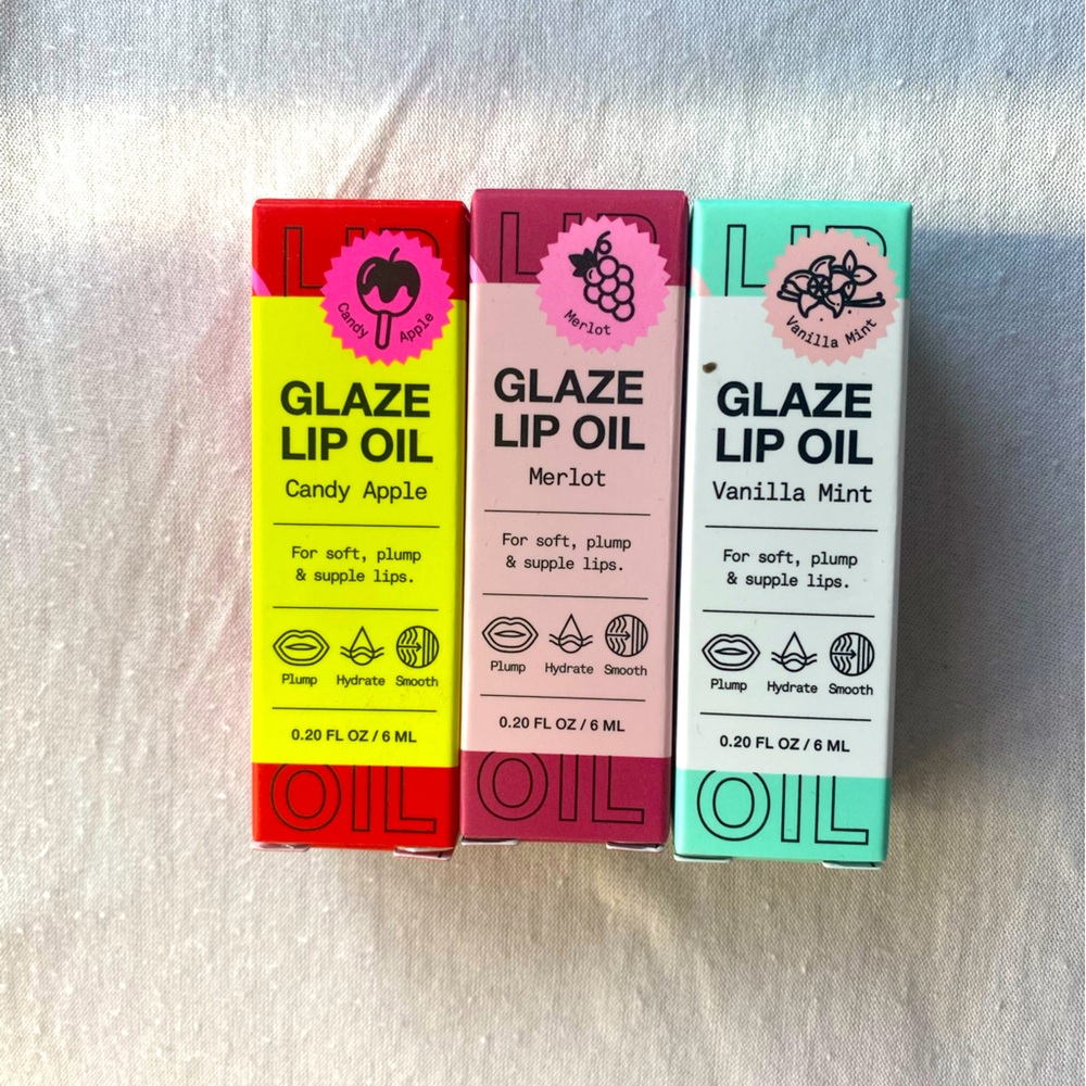 BNIB innBeauty Project Glaze Lip Oil Trio